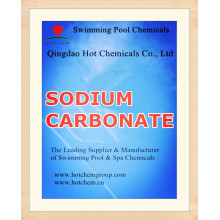 Cinza de soda anídrica CAS do carbonato de sódio nenhum 497-19-8 / 7542-12-3